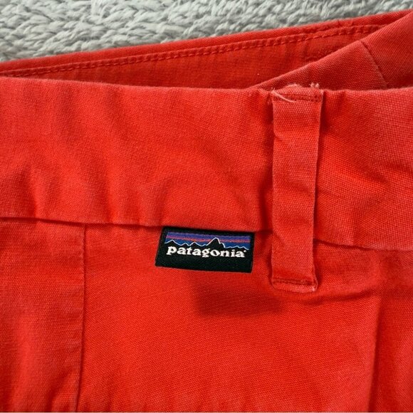 Patagonia Women's Sz 8 (30x26) US Red Stretch All-Wear Capris 55395 Style Number - Picture 2 of 12